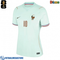 Fotballdrakt Dame Frankrike Kylian Mbappe #10 Bortedrakt VM 2026 Kortermet